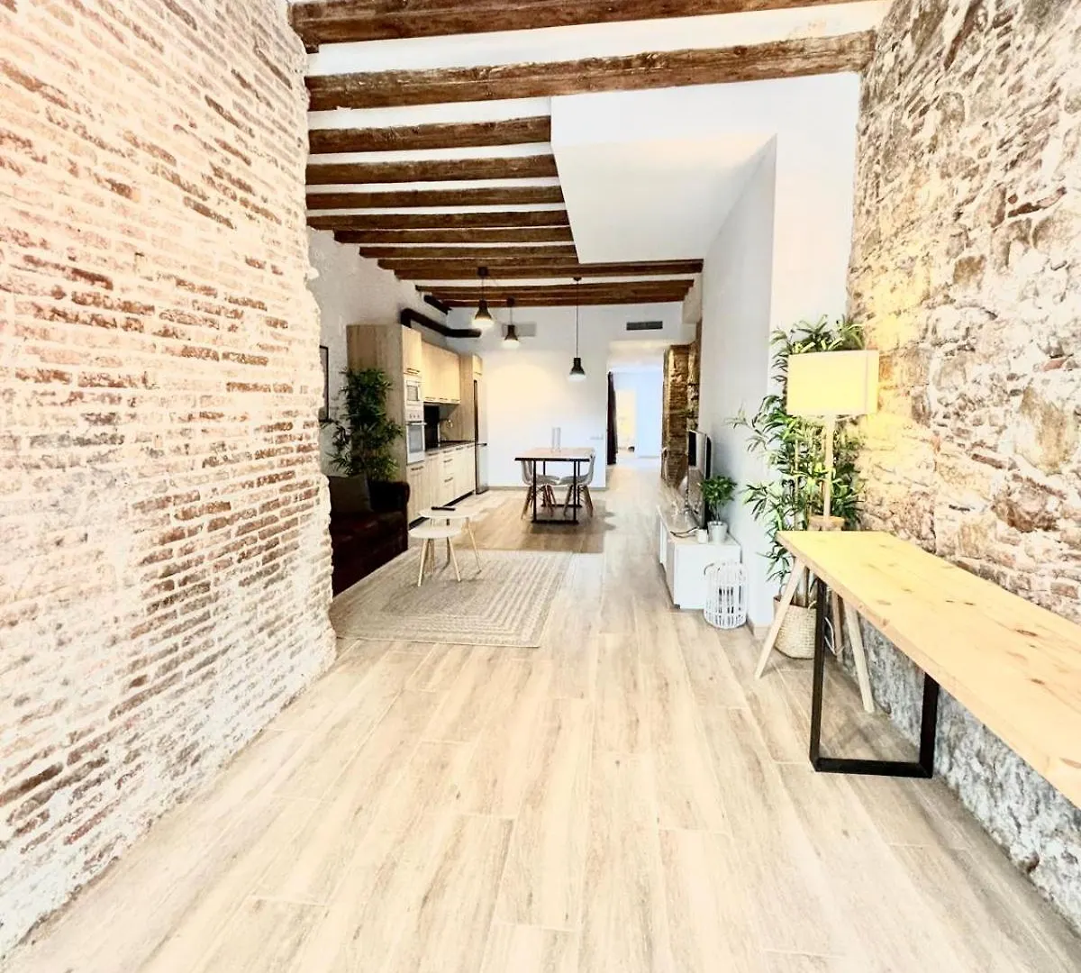 ברצלונה Piso Con Dos Habitaciones Con Camas Dobles Y Terrazas En El Poblenou