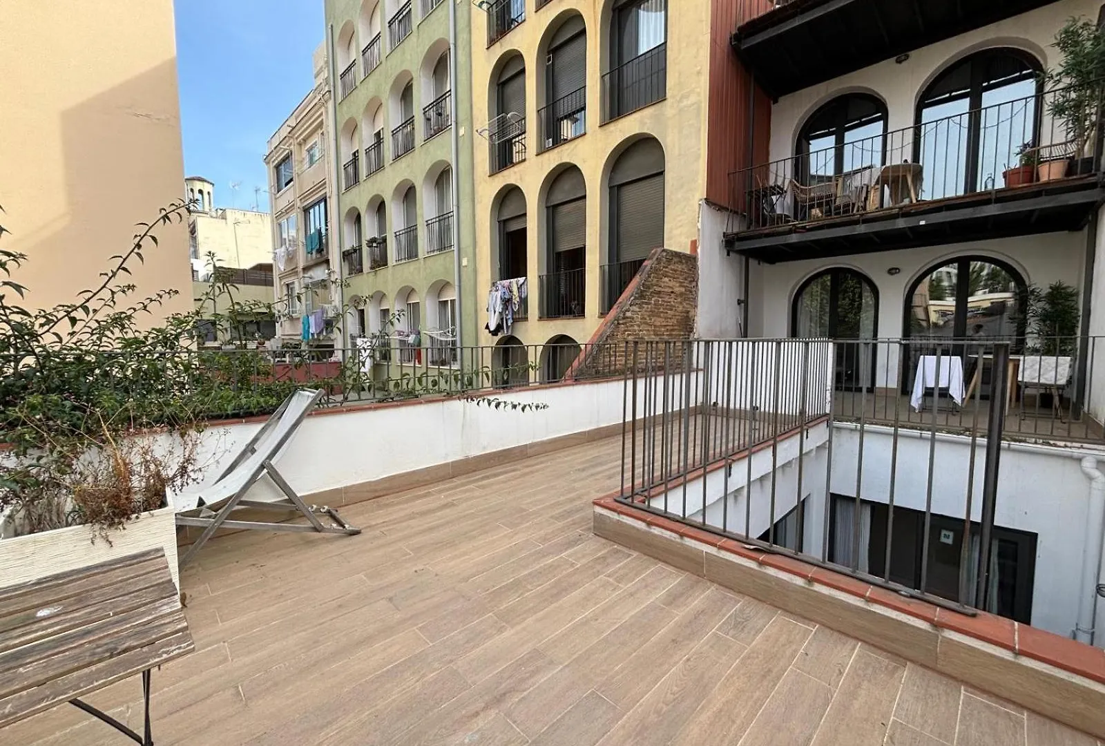 Piso Con Dos Habitaciones Con Camas Dobles Y Terrazas En El Poblenou Barcelona 0*,